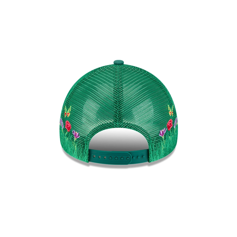 GORRA 9FORTY AF MLB NY YANKEES GRADIENT LOGO FLORAL VERDE - 6