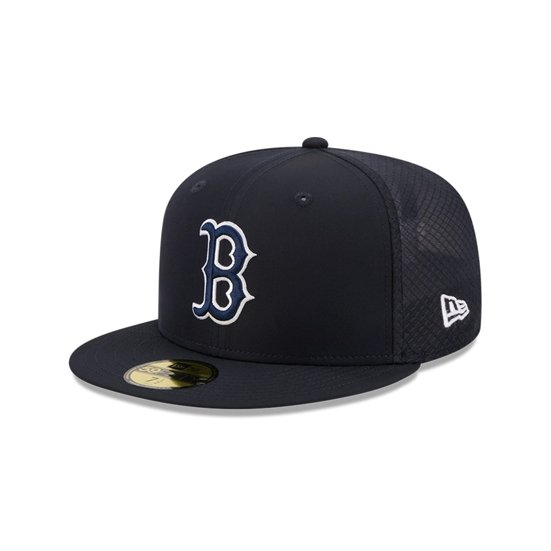 GORRA 59FIFTY MLB BOS RED SOX BAT PRCT FAN PACK AZUL M. - 1