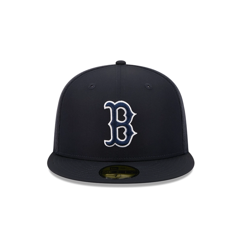 GORRA 59FIFTY MLB BOS RED SOX BAT PRCT FAN PACK AZUL M. - 3