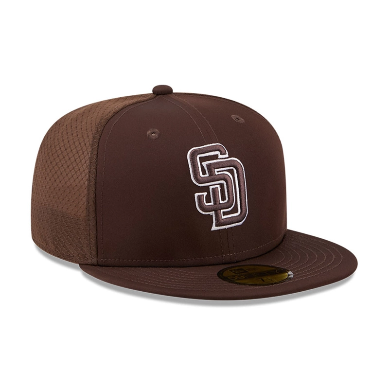 GORRA 59FIFTY MLB S. DIEGO PADRES BAT. PRCT FAN PACK MARRON - 2