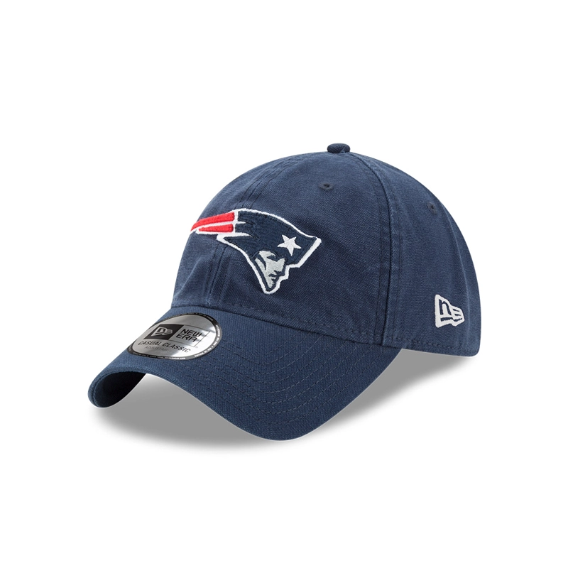 GORRA CASUAL CLASSIC CONCHO  NFL NEW ENGLAND PATRIOTS BAD BUNNY SUPER TAZON AZUL - 2