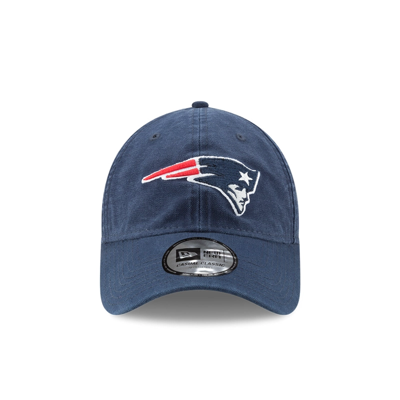 GORRA CASUAL CLASSIC CONCHO  NFL NEW ENGLAND PATRIOTS BAD BUNNY SUPER TAZON AZUL - 3