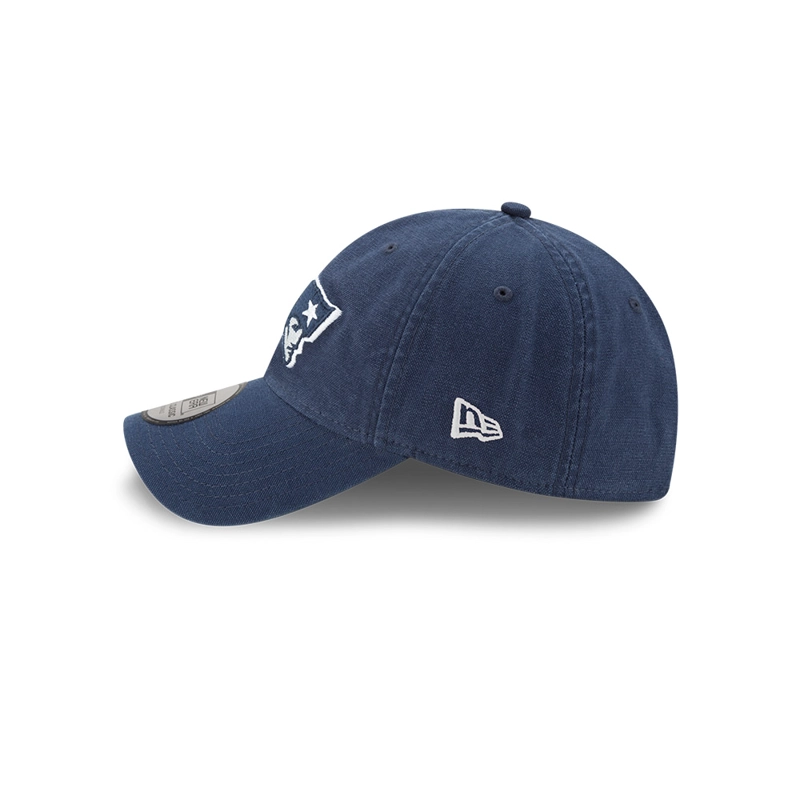 GORRA CASUAL CLASSIC CONCHO  NFL NEW ENGLAND PATRIOTS BAD BUNNY SUPER TAZON AZUL - 5