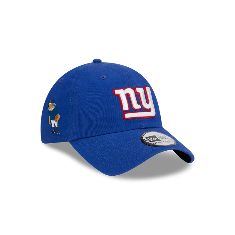 GORRA CASUAL CLASSIC CONCHO NFL NEW YORK GIANTS BAD BUNNY SUPER TAZON AZUL - 1