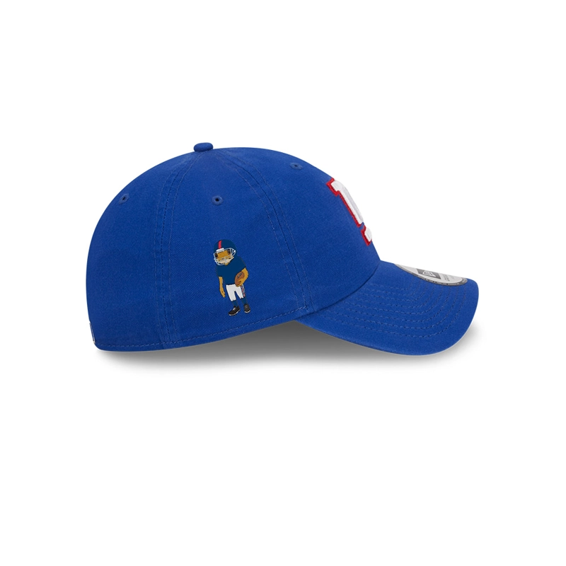 GORRA CASUAL CLASSIC CONCHO NFL NEW YORK GIANTS BAD BUNNY SUPER TAZON AZUL - 4