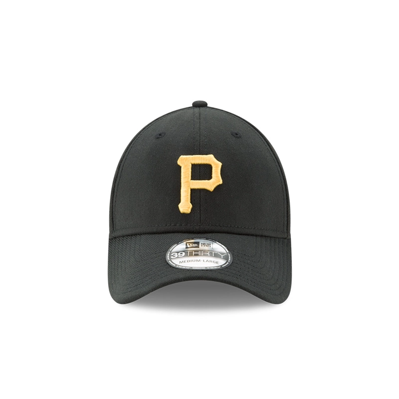 GORRA 39THIRTY MLB PITTSBURGH PIRATES TEAM CLASSIC NEGRO - 3