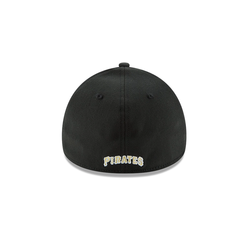 GORRA 39THIRTY MLB PITTSBURGH PIRATES TEAM CLASSIC NEGRO - 6