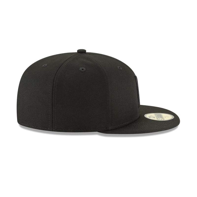 GORRA 59FIFTY MLB PITTSBURGH PIRATES BASIC BLKBLK FIT NEGRO - 5