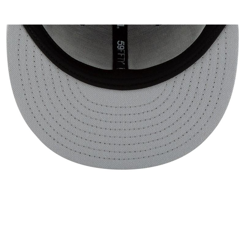 GORRA 59FIFTY MLB PITTSBURGH PIRATES BASIC BLKBLK FIT NEGRO - 7