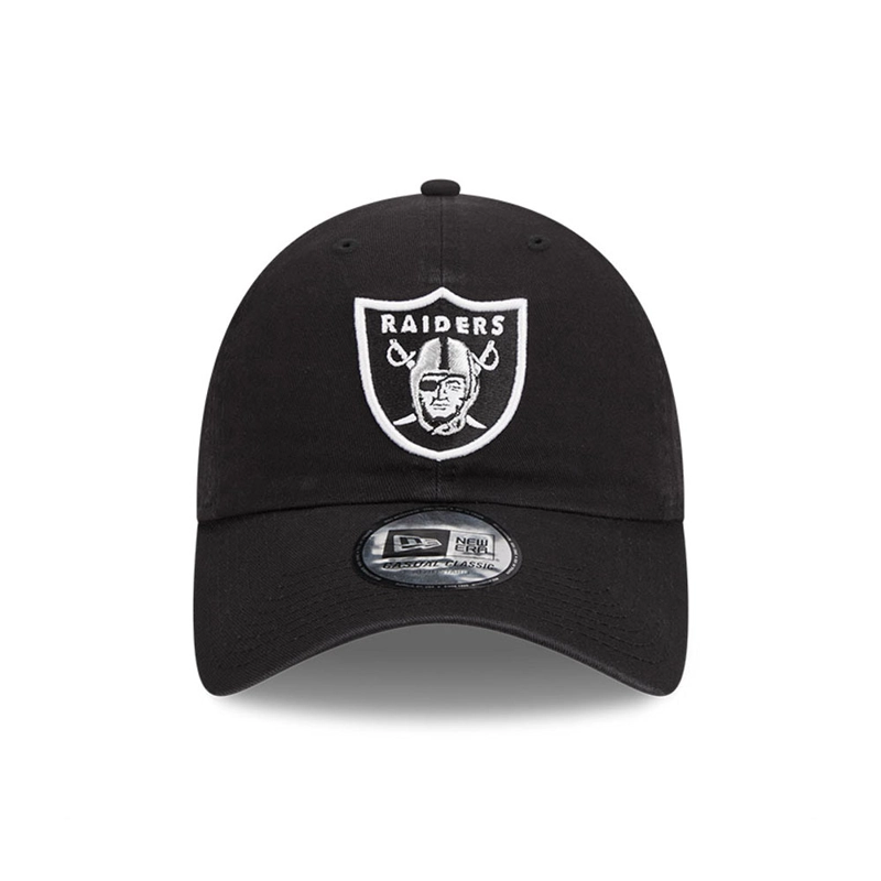 GORRA CASUAL CLASSIC CONCHO  NFL LAS VEGAS RAIDERS BAD BUNNY SUPERBOWL NEGRO - 2
