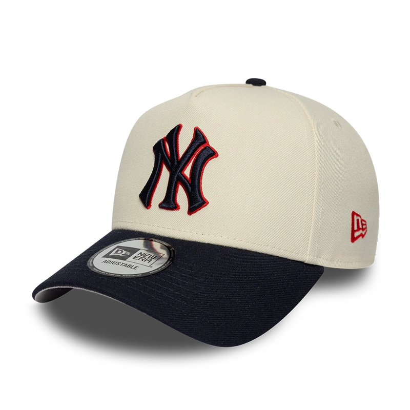 GORRA 9FORTY MLB NEW YORK YANKEES PREMIUM BASEBALL BEIGE - 2