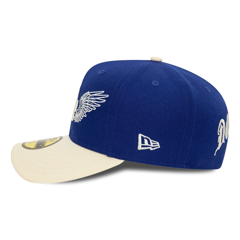 GORRA 59FIFTY MLB LOS ANGELES DODGERS TEAM WINGS AZUL - 4