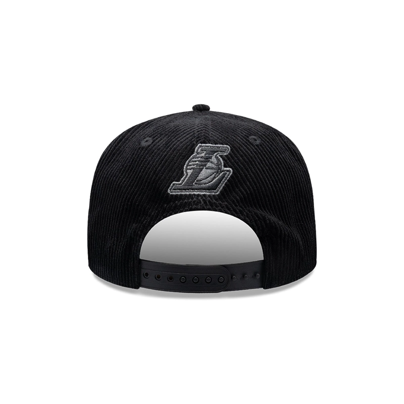 GORRA 9FIFTY NBA LOS ANGELES LAKERS OLD ENGLISH NEGRO - 4