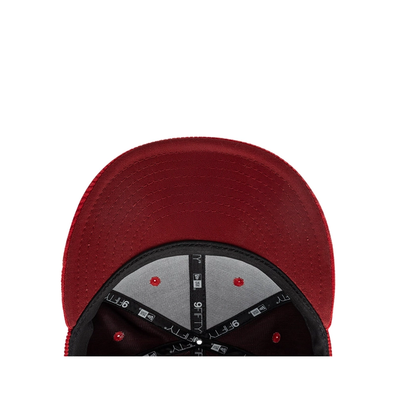 GORRA 9FIFTY NBA CHICAGO BULLS OLD ENGLISH ROJO - 5