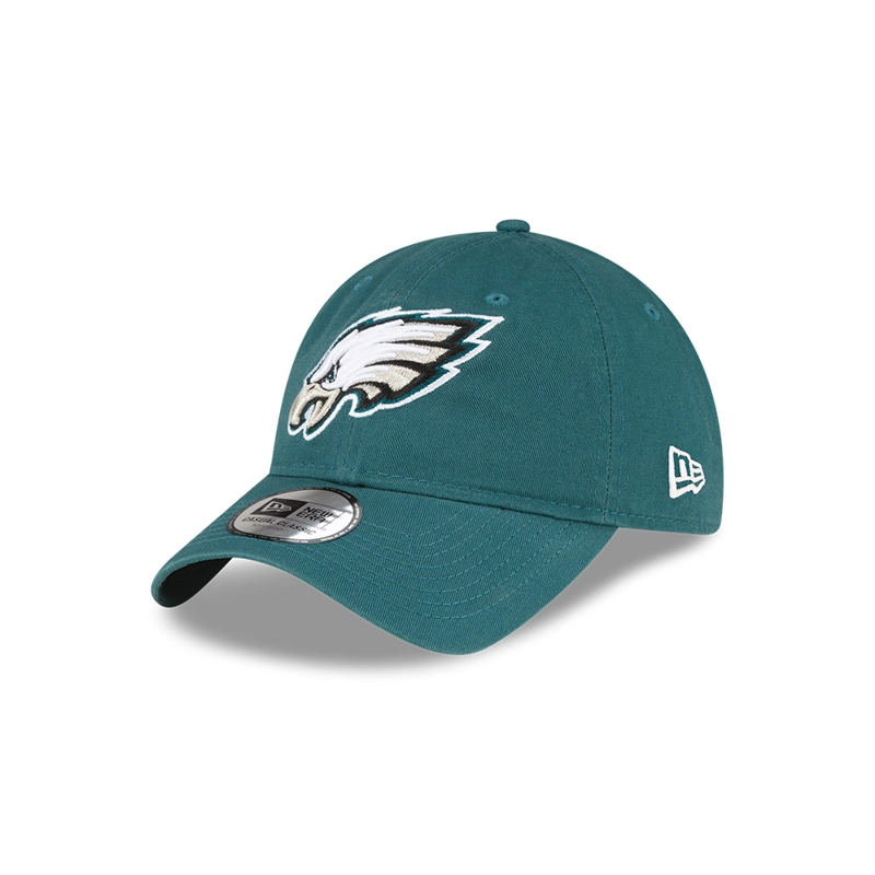 GORRA CASUAL CLASSIC CONCHO  NFL PHILADELPHIA EAGLES BAD BUNNY SUPER TAZON VERDE - 2