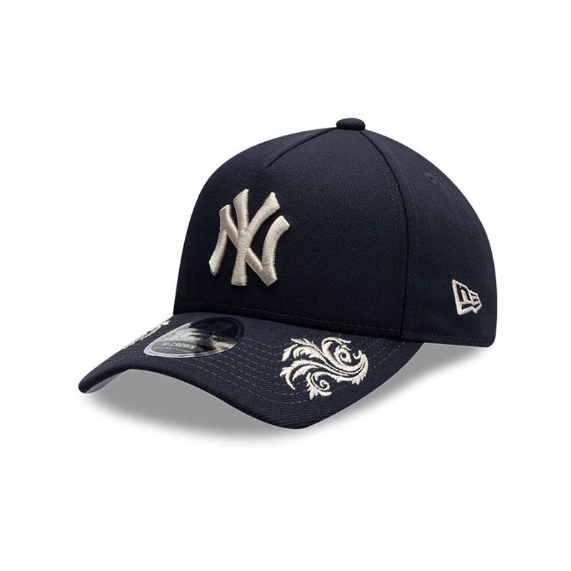 GORRA 9FORTY MLB NEW YORK YANKEES WORDMARK AZUL M. - 2