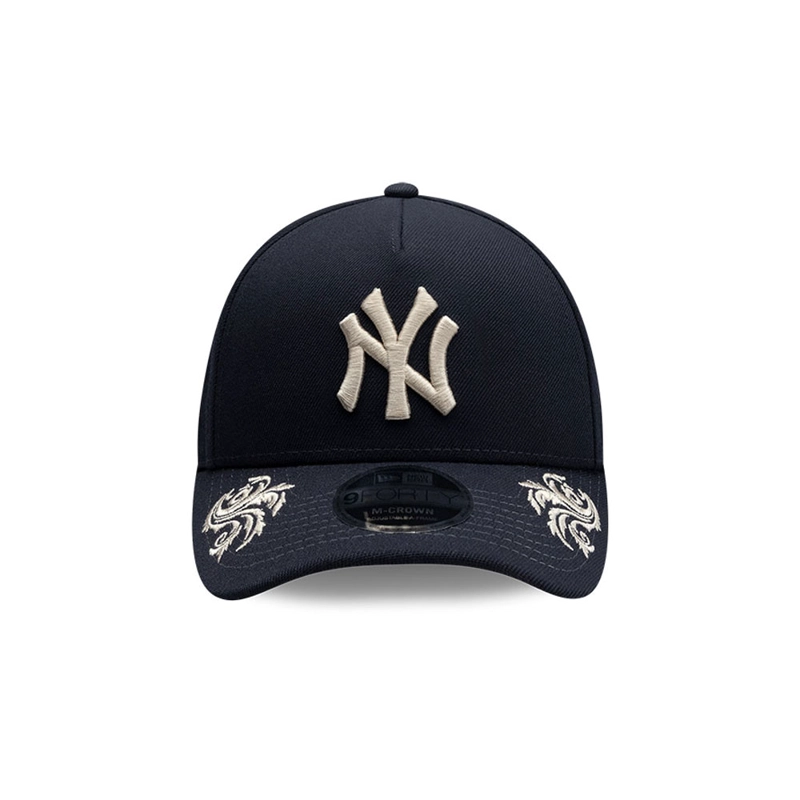 GORRA 9FORTY MLB NEW YORK YANKEES WORDMARK AZUL M. - 3