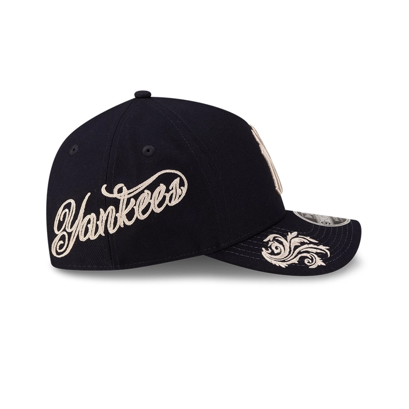 GORRA 9FORTY MLB NEW YORK YANKEES WORDMARK AZUL M. - 4