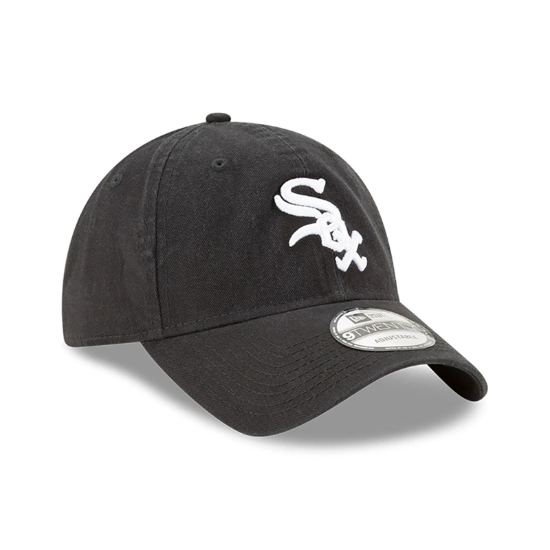 GORRA 9TWENTY MLB CHICAGO WHITE SOX CORE CLASS REP NEGRO - 2