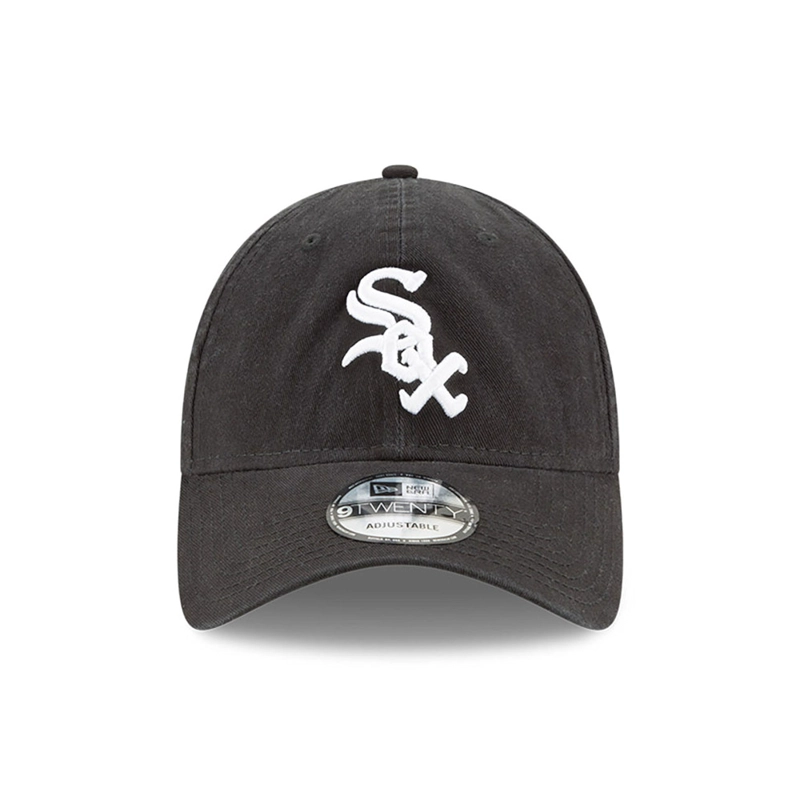 GORRA 9TWENTY MLB CHICAGO WHITE SOX CORE CLASS REP NEGRO - 3