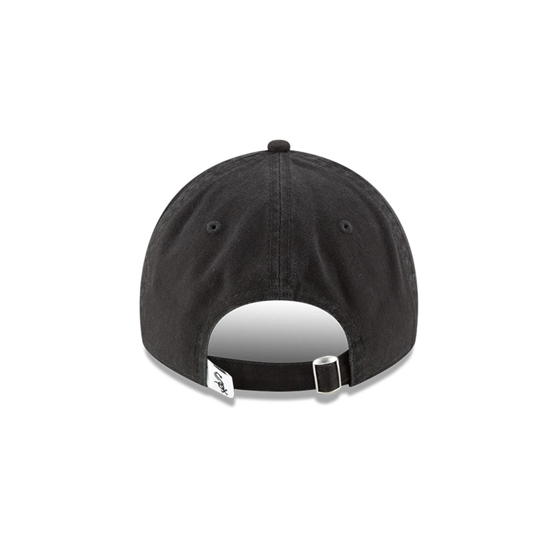 GORRA 9TWENTY MLB CHICAGO WHITE SOX CORE CLASS REP NEGRO - 6