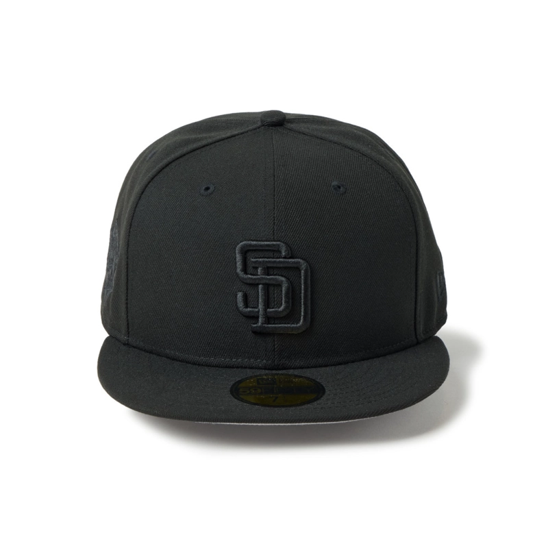 GORRA 59FIFTY MLB SAN DIEGO PADRES TONAL LOGO NEGRO - 3