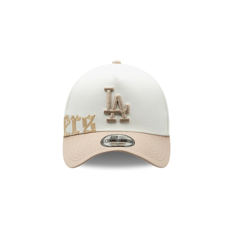 GORRA 9FORTY MLB LOS ANGELES DODGERS GOTHIC SCRIPT BLANCO - 2