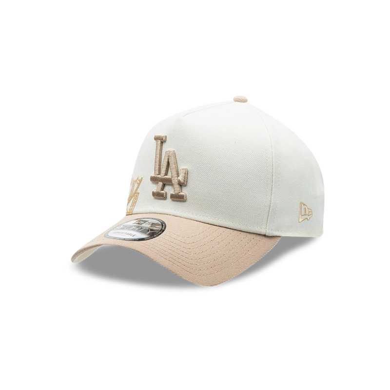 GORRA 9FORTY MLB LOS ANGELES DODGERS GOTHIC SCRIPT BLANCO - 3