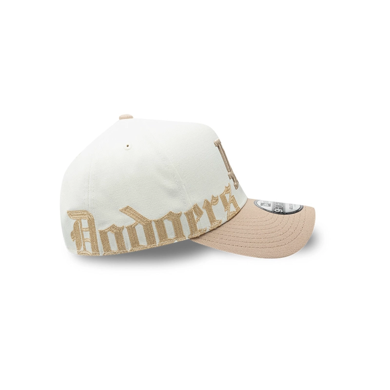 GORRA 9FORTY MLB LOS ANGELES DODGERS GOTHIC SCRIPT BLANCO - 4