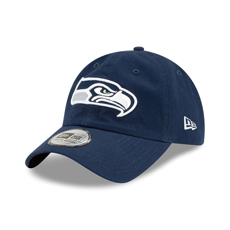 GORRA CASUAL CLASSIC CONCHO  NFL SEATTLE SEAHAWKS BAD BUNNY SUPER TAZON AZUL - 2