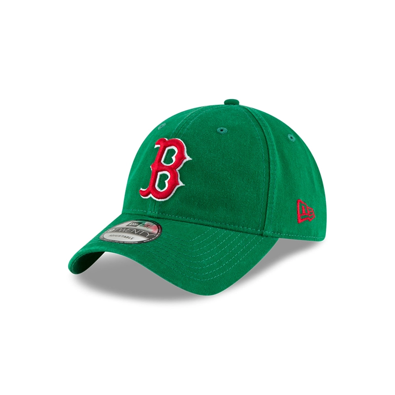GORRA 9TWENTY MLB BOSTON RED SOX CORE CLASSIC MISC VERDE - 1