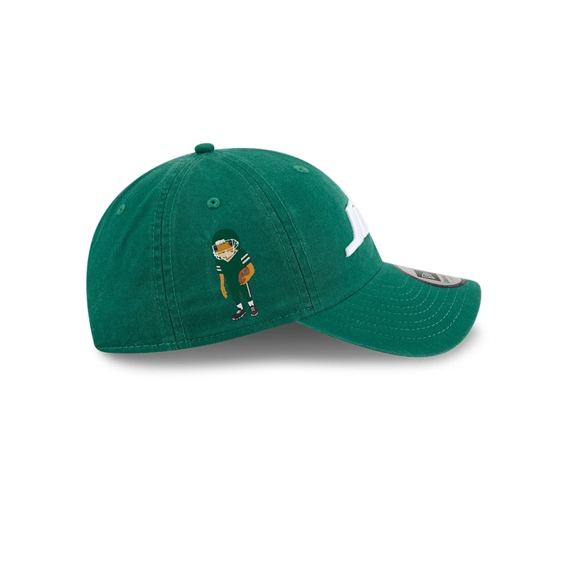GORRA CASUAL CLASSIC CONCHO  NFL NEW YORK JETS BAD BUNNY SUPER TAZON VERDE - 5