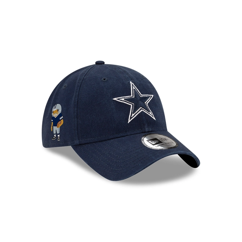GORRA CASUAL CLASSIC CONCHO  NFL DALLAS COWBOYS BAD BUNNY SUPERBOWL AZUL - 1