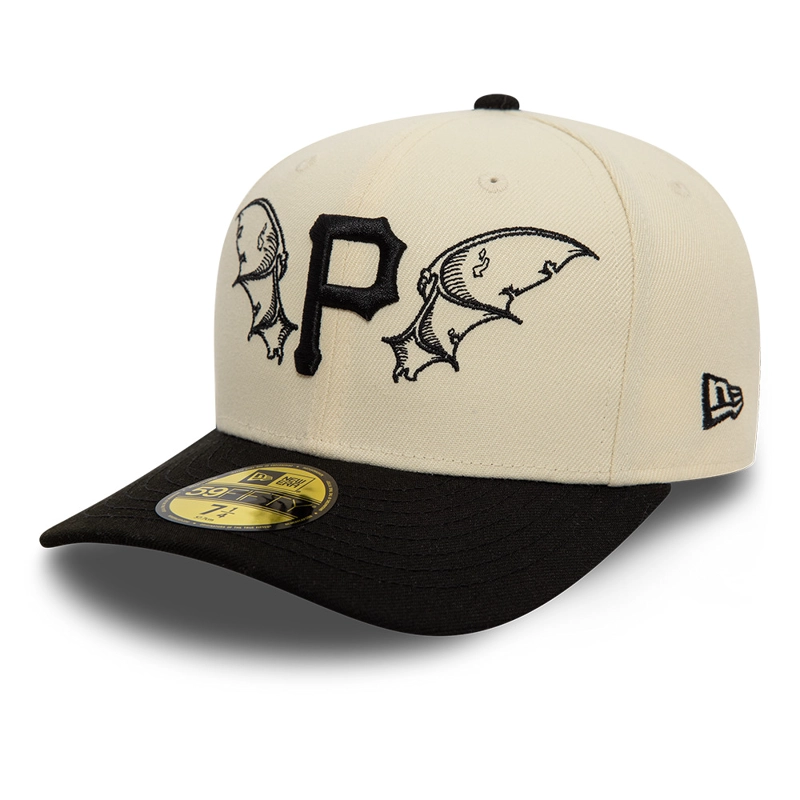GORRA 59FIFTY MLB PITTSBURGH PIRATES TEAM WINGS BEIGE - 2