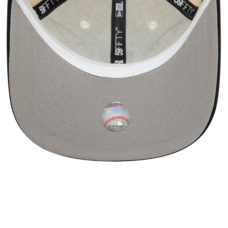 GORRA 59FIFTY MLB PITTSBURGH PIRATES TEAM WINGS BEIGE - 7
