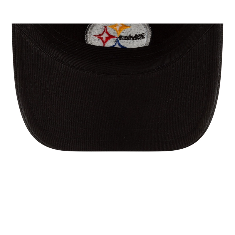 GORRA CASUAL CLASSIC CONCHO  NFL PITTSBURGH STEELERS BAD BUNNY SUPER TAZON NEGRO - 7
