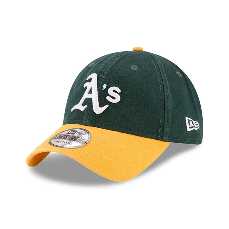GORRA 9TWENTY MLB OAKLAND ATHLETICS CORE CLASS REP VERDE - 1
