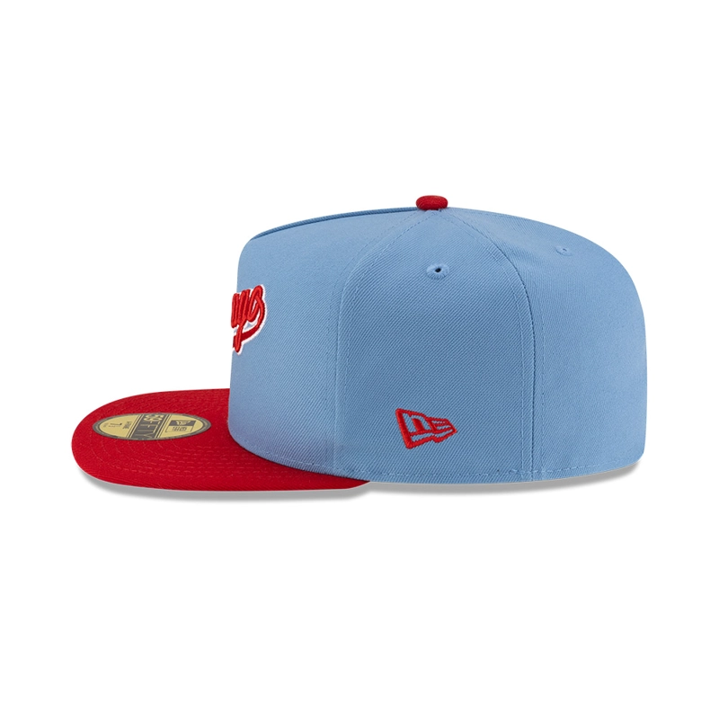 GORRA 59FIFTY MLB CHICAGO WHITE SOX SKY BLUE CELESTE - 4