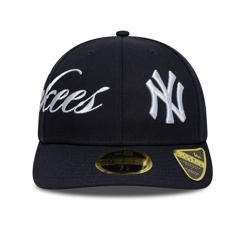 GORRA 59FIFTY MLB NEW YORK YANKEES SIDE SCRIPT AZUL - 3