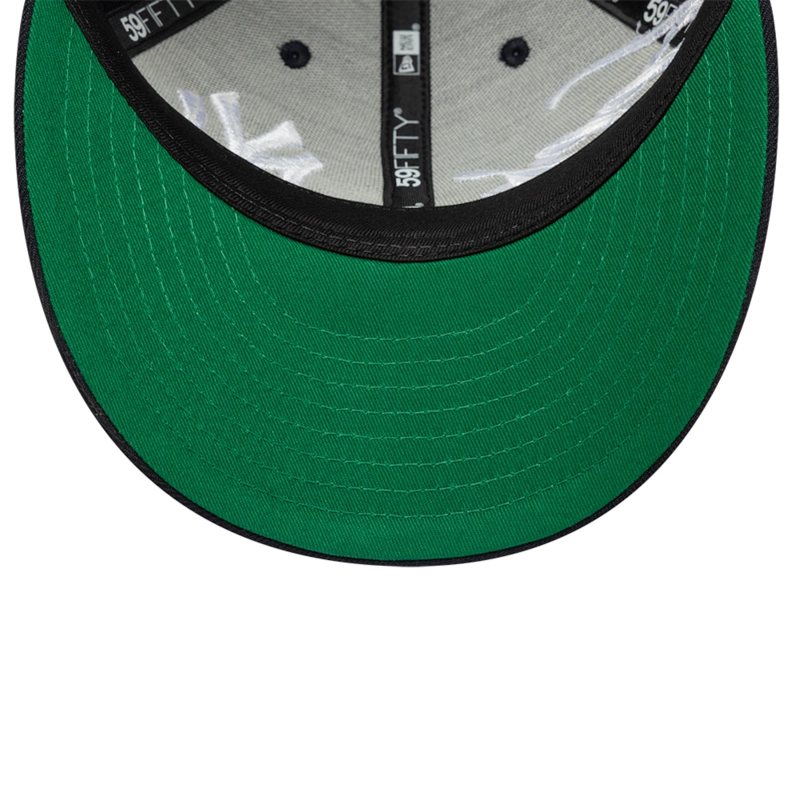 GORRA 59FIFTY MLB NEW YORK YANKEES SIDE SCRIPT AZUL - 6