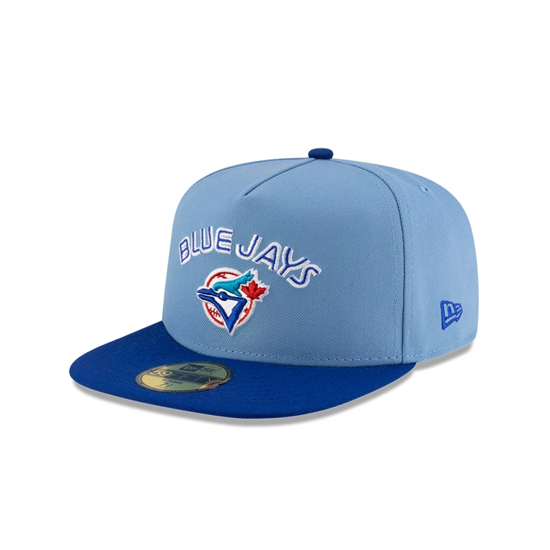 GORRA 59FIFTY MLB TORONTO SKY BLUE JAYS CELESTE - 2