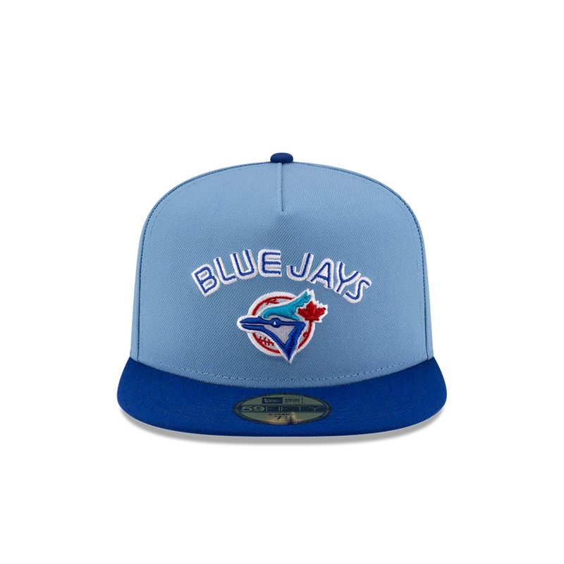 GORRA 59FIFTY MLB TORONTO SKY BLUE JAYS CELESTE - 3