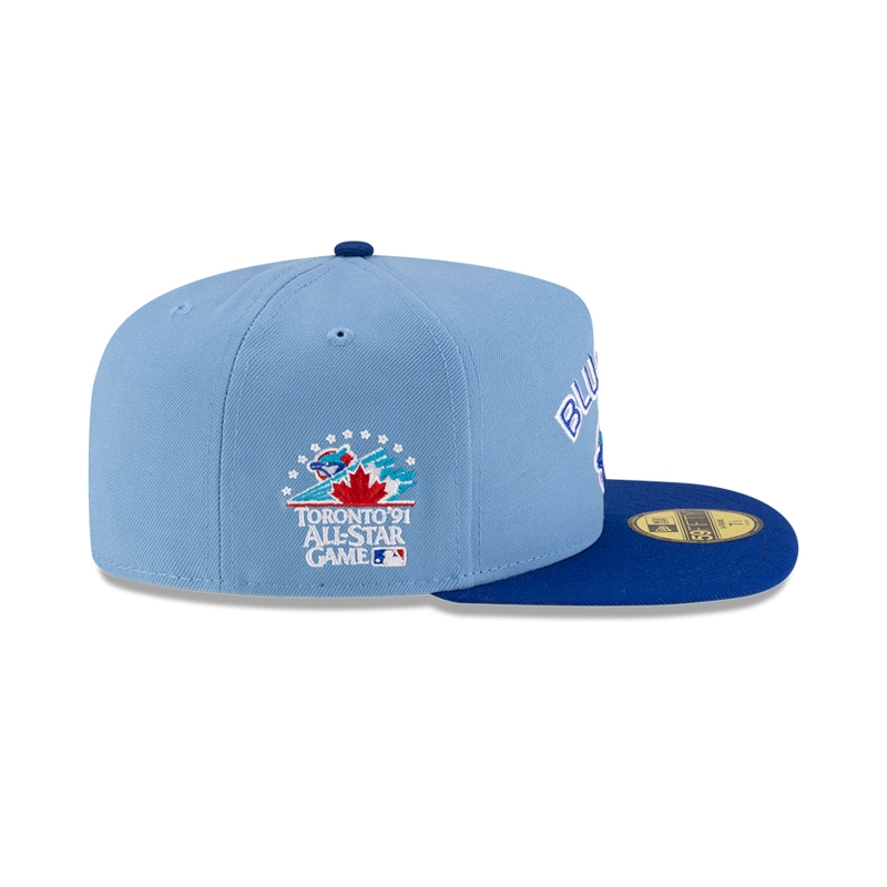 GORRA 59FIFTY MLB TORONTO SKY BLUE JAYS CELESTE - 5