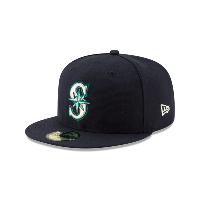 GORRA 59FIFTY MLB SEATTLE MARINERS AC PERFORMANCE AZUL - 1
