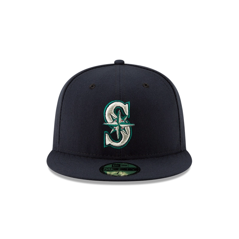 GORRA 59FIFTY MLB SEATTLE MARINERS AC PERFORMANCE AZUL - 3
