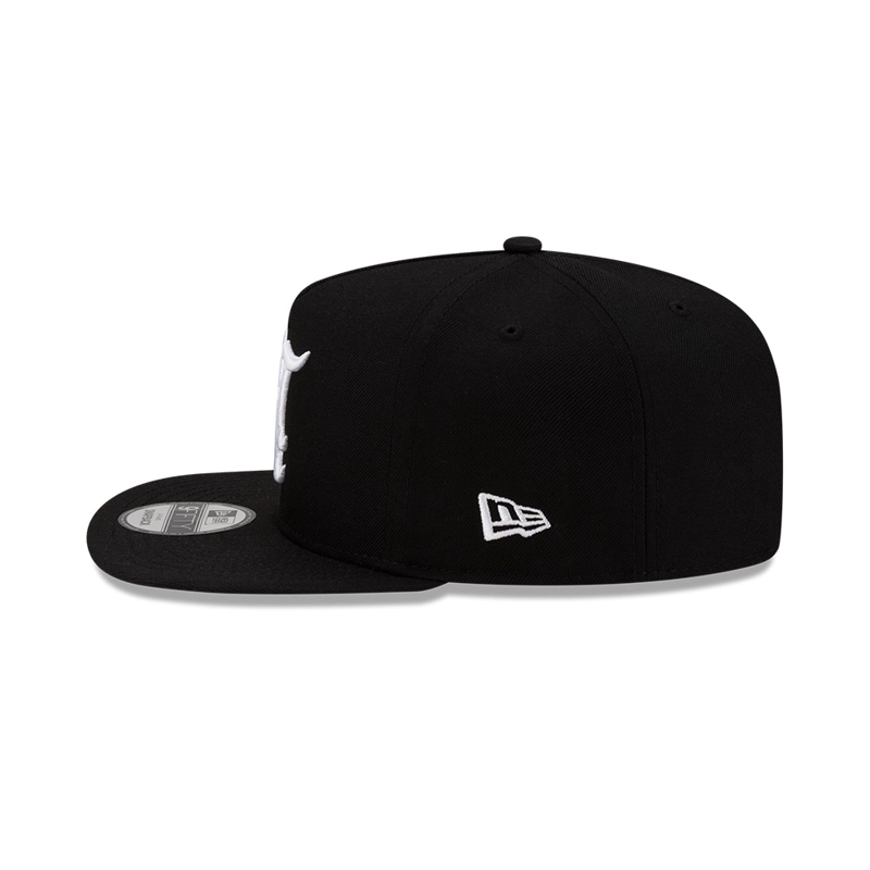 GORRA 9FIFTY MLB OAKLAND ATHLETICS UPSIDE DOWN NEGRO - 5