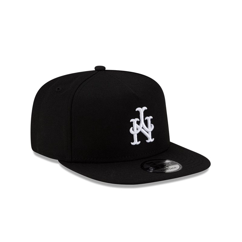 GORRA 9FIFTY MLB NEW YORK METS UPSIDE DOWN NEGRO - 2