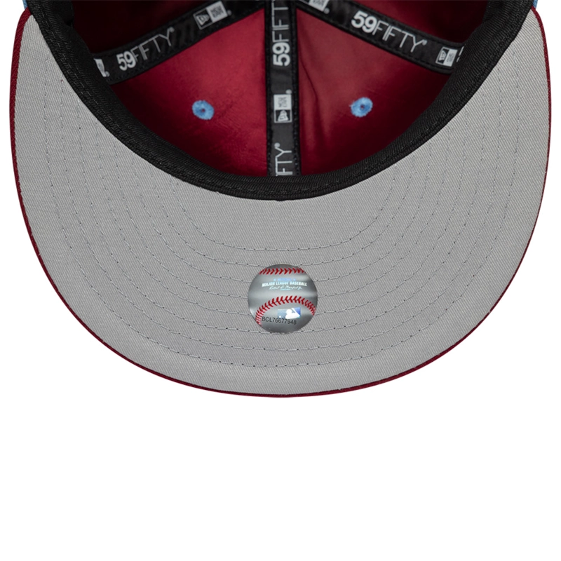 GORRA 59FIFTY NBA PHILADELPHIA PHILLIES MLB MULTI LOGO CELESTE - 7