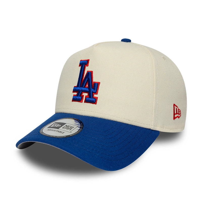 GORRA 9FORTY MLB LOS ANGELES DODGERS PREMIUM BASEBALL BEIGE - 2