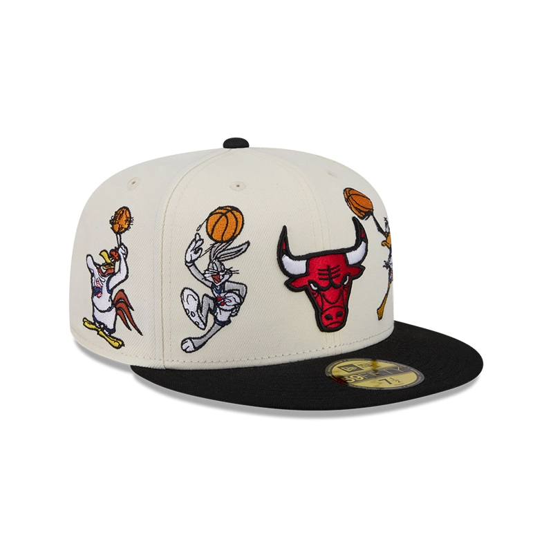 GORRA 59FIFTY NBA CHICAGO BULLS SPACE JAM NEGRO - 2